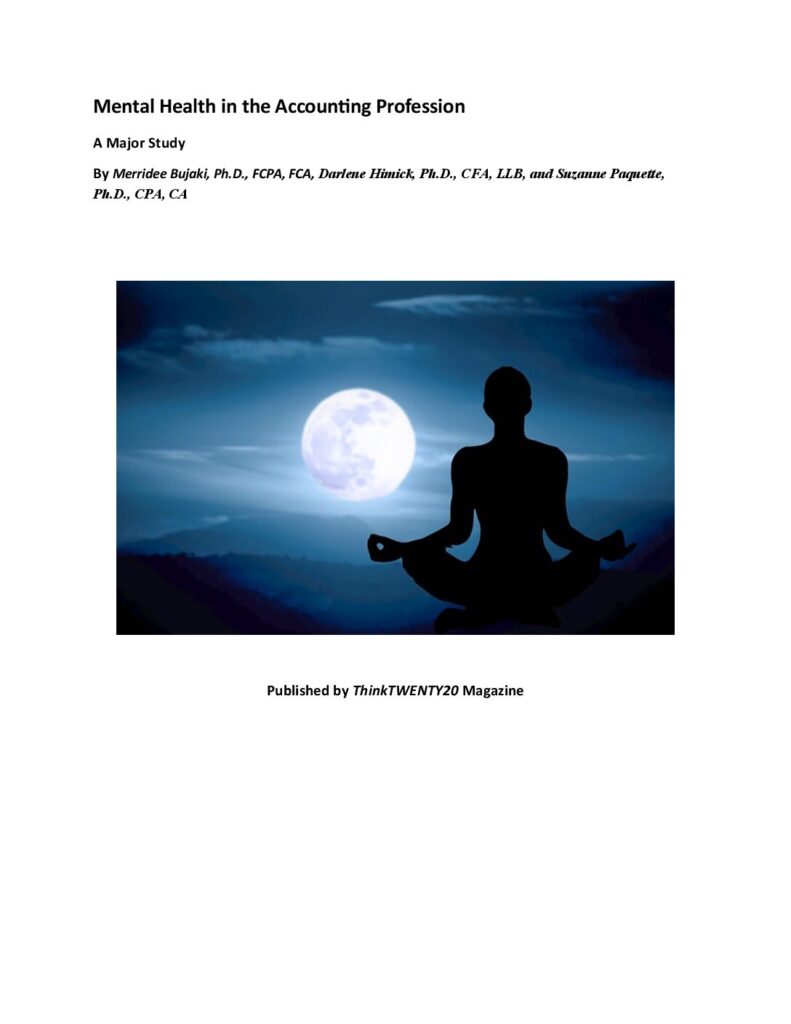 Mental Health in the Accounting Profession